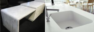 Solid surface benchtops