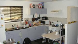 Kitchen prior to renovation